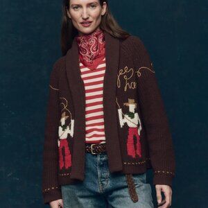 NWT | The GREAT | The Lasso Lodge Cardigan | Size 2